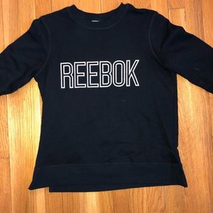 Black Reebok long sleeve/ sweatshirt